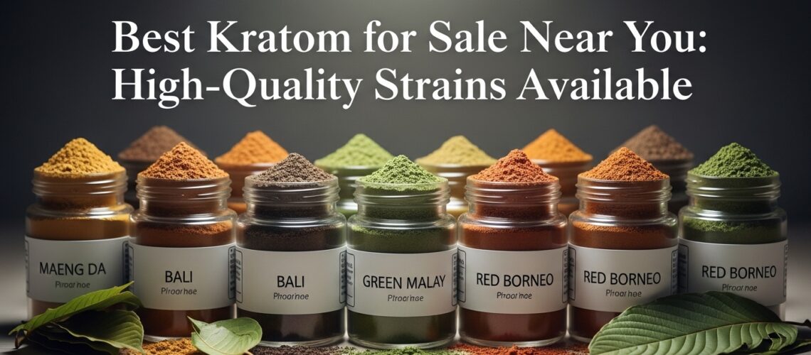Best Kratom for Sale Near You High-Quality Strains Available